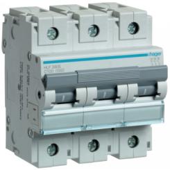 Автоматический выключатель Hager 3-п. C 100А (10kA) (B) Фото
