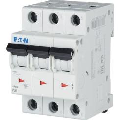 Автоматический выключатель Eaton 3-п. М3 С 4А PL6 6кА Фото 2