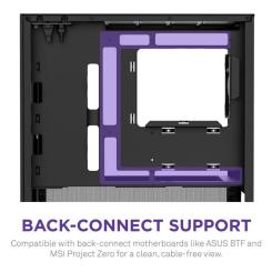 Корпус для ПК NZXT H3 Flow All Black Фото 6