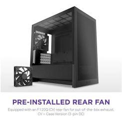 Корпус для ПК NZXT H3 Flow All Black Фото 8