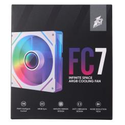 Кулер для корпуса 1stPlayer FC7 White Фото 8