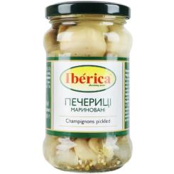 Овощная консервация Iberica Шампиньоны маринованные цели 314 мл Фото