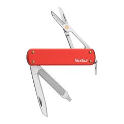 Мультитул NexTool Mini Pocket Knife червоний Фото 2
