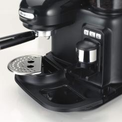 Рожковая кофеварка эспрессо Ariete 1318 Espresso Moderna Black Фото 1