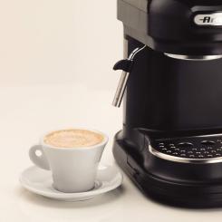 Рожковая кофеварка эспрессо Ariete 1318 Espresso Moderna Black Фото 4