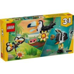 Конструктор LEGO Creator Дикие животные: тропический тукан Фото 6