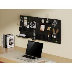 Органайзер для стола OfficePro Настенная доска-органайзер Black Фото 2