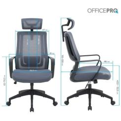 Офисное кресло OfficePro Harmony OC310-B-G-G Фото 11