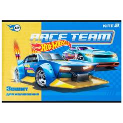 Альбом для рисования Kite Hot Wheels, 12 аркушів Фото 8