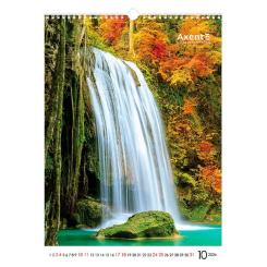 Календарь Axent настенный А3 2026 г.Waterfalls Фото 10