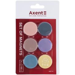 Магнит Axent 32 мм, 6 шт, Morandi Фото