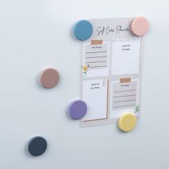 Магнит Axent 32 мм, 6 шт, Morandi Фото 3