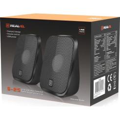 Акустическая система REAL-EL S-25 USB Black Фото 7