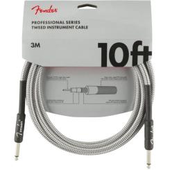 Инструментальный кабель Fender Cable Professional Series 10' White Tweed Фото