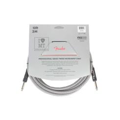 Инструментальный кабель Fender Cable Professional Series 10' White Tweed Фото 2
