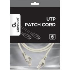 Патч-корд Cablexpert 3м UTP cat 6 CU gray Фото 1