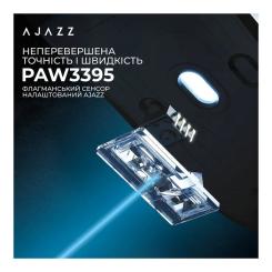 Мышка Ajazz AJ179PRO Wireless/Bluetooth/USB Charging Dock Blac Фото 6