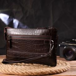 Сумка Canpellini Из натуральной кожи Коричневая Фото 9