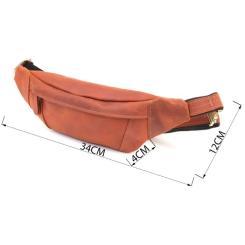 Сумка Shvigel Из натуральной кожи Рыжая Фото 2