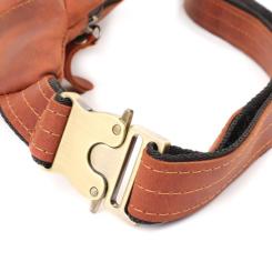 Сумка Shvigel Из натуральной кожи Рыжая Фото 5