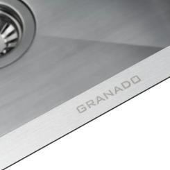 Мойка кухонная GRANADO Under top L STEEL S304 Фото 4