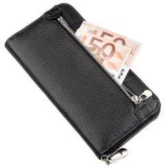 Кошелек ST Leather Черный Фото 4