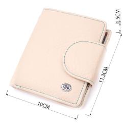 Кошелек ST Leather Белый Фото 3