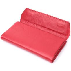 Кошелек ST Leather Из натуральной кожи Красный Фото 7