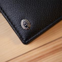 Кошелек ST Leather Шкіряний Чорний Фото 9