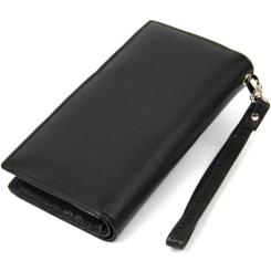 Кошелек ST Leather Шкіряний Чорний Фото 1