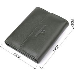 Кошелек ST Leather Из натуральной кожи Зеленый Фото 2