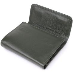 Кошелек ST Leather Из натуральной кожи Зеленый Фото 4