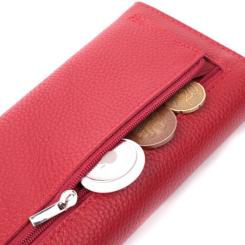 Кошелек ST Leather Из натуральной кожи Красный Фото 6