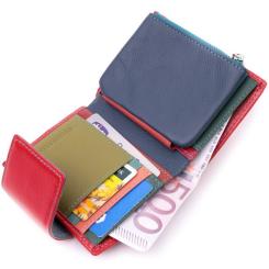 Кошелек ST Leather Кожаный Красный Фото 6