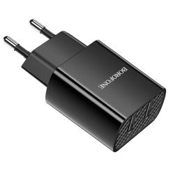 Зарядное устройство BOROFONE BA53A 2xUSB 10.5W black Фото