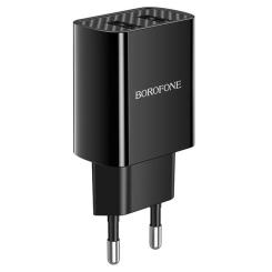 Зарядное устройство BOROFONE BA53A 2xUSB 10.5W black Фото 1