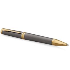 Ручка шариковая Parker INGENUITY Grey Lacquer GT BP Фото 1