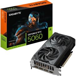 Видеокарта GIGABYTE GeForce RTX5060 8Gb WINDFORCE MAX OC Фото 9