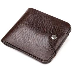 Портмоне Canpellini Из натуральной кожи Коричневое Фото