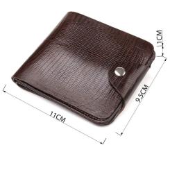 Портмоне Canpellini Из натуральной кожи Коричневое Фото 2