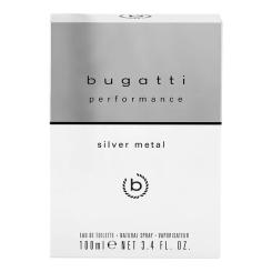 Туалетная вода Bugatti Perfomance Silver Metal 100 мл Фото 2