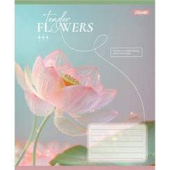 Тетрадь 1 вересня Tender Flowersg А5 60 листов клетка Фото 1
