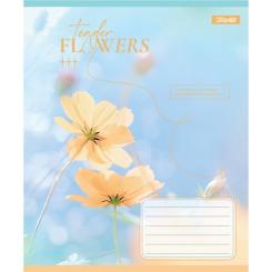 Тетрадь 1 вересня Tender Flowersg А5 60 листов клетка Фото 3