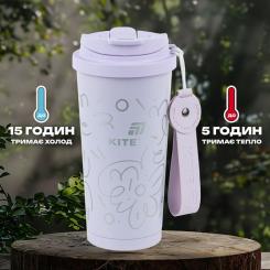 Термокружка Kite 550 мл, фіолетова Фото 7