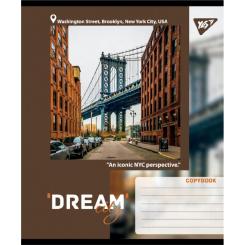 Тетрадь Yes Dream City А5 96 аркушів клітинка Фото 1