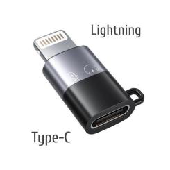 Переходник XoKo USB-C F to Lightning M charger-audio Фото 2