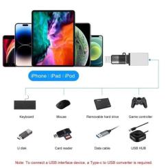 Переходник XoKo USB-C F to Lightning M charger-audio Фото 3
