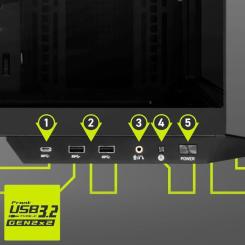 Корпус для ПК MSI MAG PANO 100L PZ Фото 3