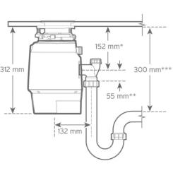 Измельчитель пищевых отходов In-Sink-Erator Premium 700 Фото 11