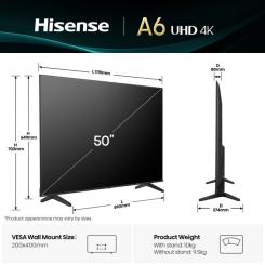 Телевизор Hisense 50A6Q Фото 1